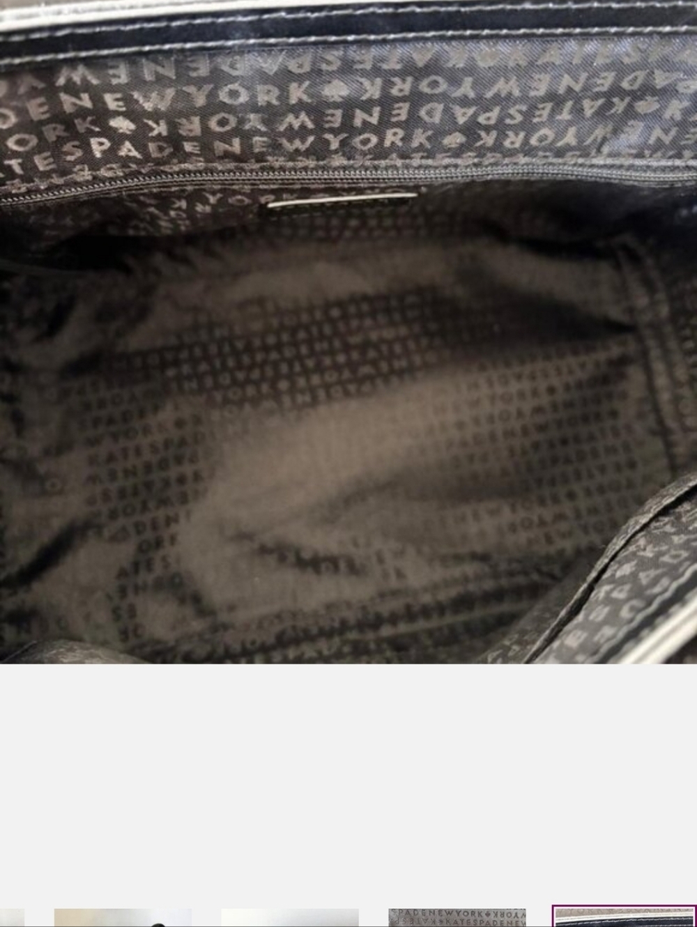 Kate Spade Black Camden Way  Top-Handle/Crossbody Satchel with Gold Hardware - Picture 8 of 8